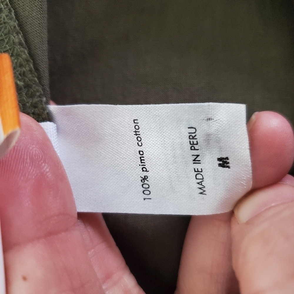 Sale 4/$30 Lucy Activewear Olive Green Top Women's Size Medium - Picture 8 of 8